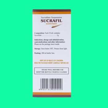 Sucrafil Suspension 200ml 2 Sucrafil Suspension 200ml