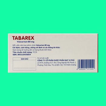 Tabarex 80mg