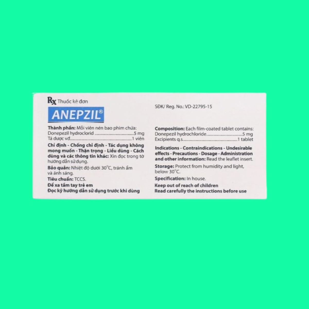 Anepzil-5mg-10 Anepzil 5mg