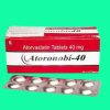 Atoronobi 40 15 Thuốc Atoronobi 40 có tác dụng giúp điều trị các triệu chứng liên quan đến rối loạn tiêu hóa