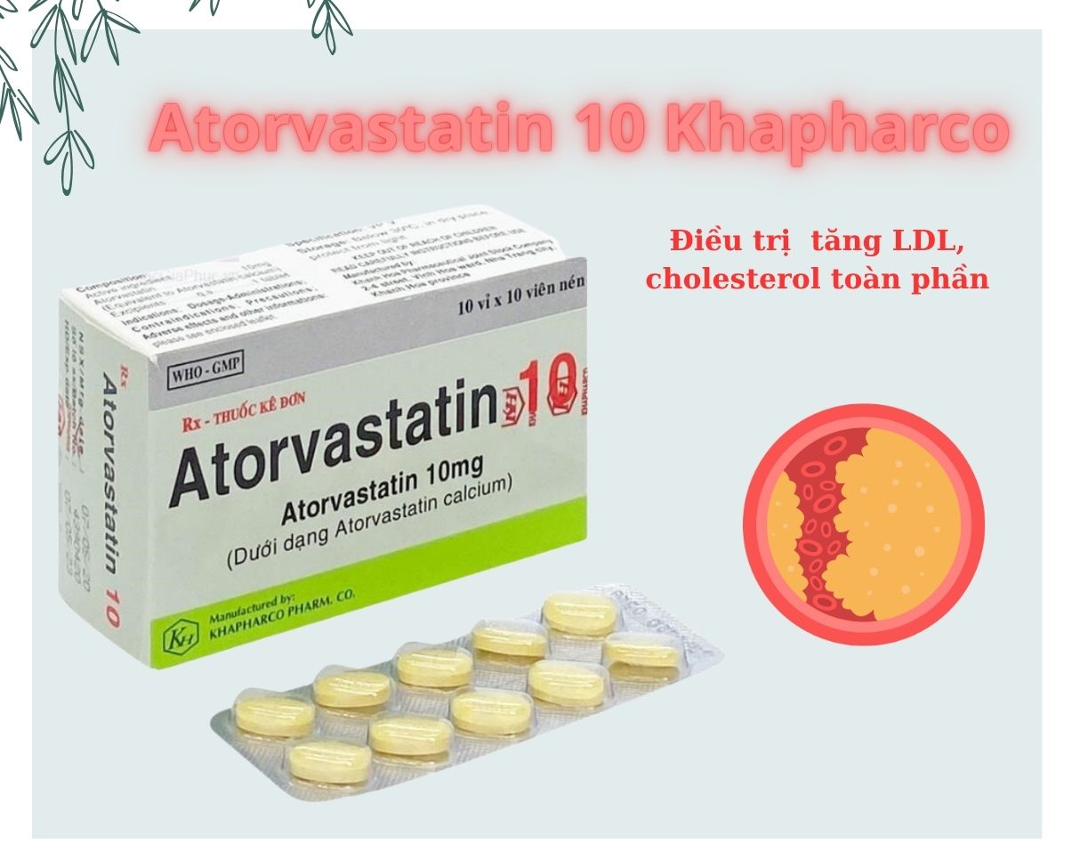 Atorvastatin 10 Khapharco 6 Atorvastatin 10 Khapharco