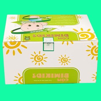 Cốm Bimikids có tác dụng hỗ trợ bổ sung vitamin và axit amin thiết yếu, hỗ trợ tăng cường sức khỏe tổng thể
