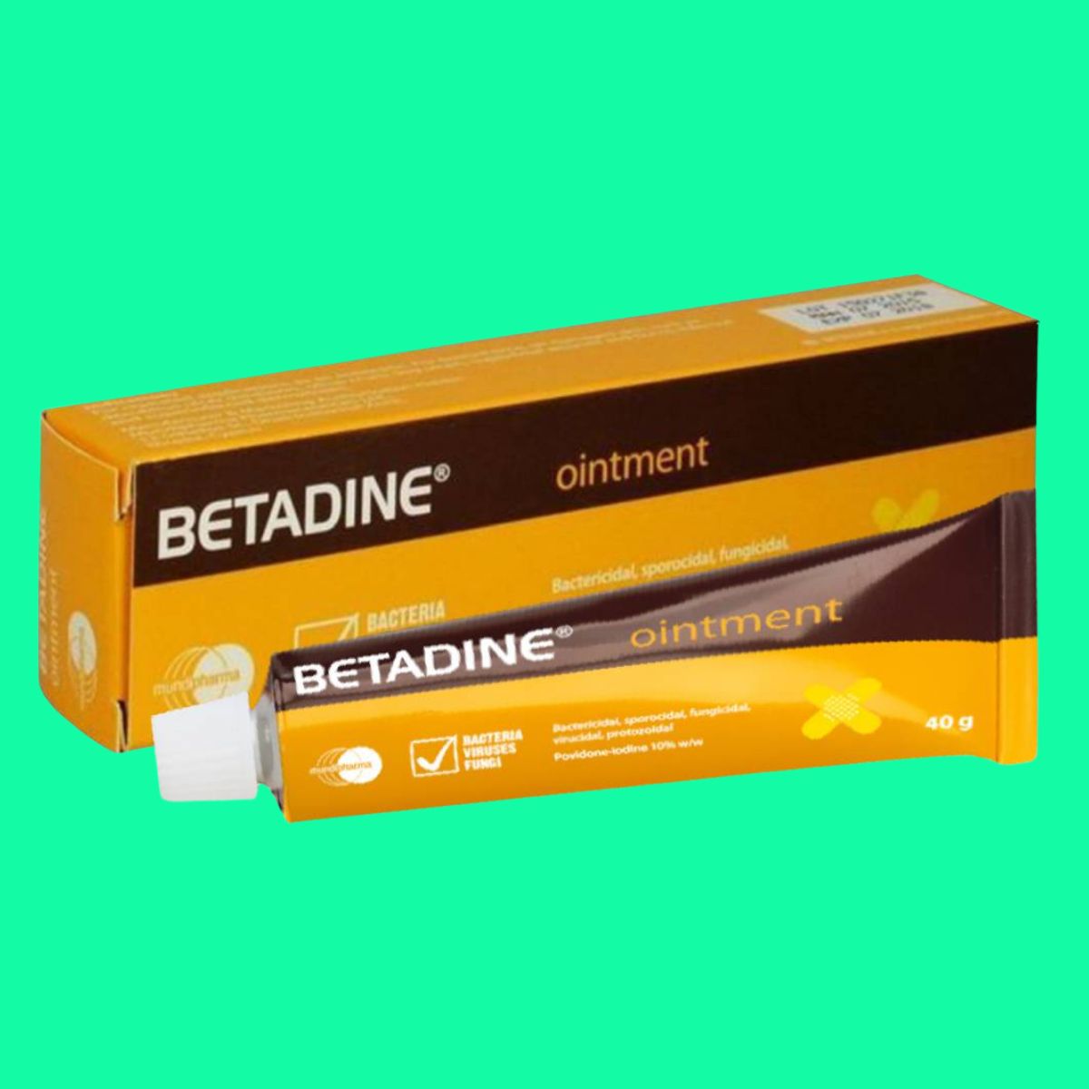 Betadine Ointment 10% (1) Betadine Ointment 10%