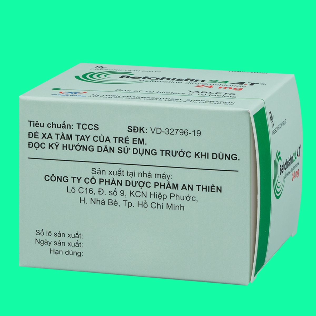 Betahistin 24 A.T (5) Betahistin 24 A.T