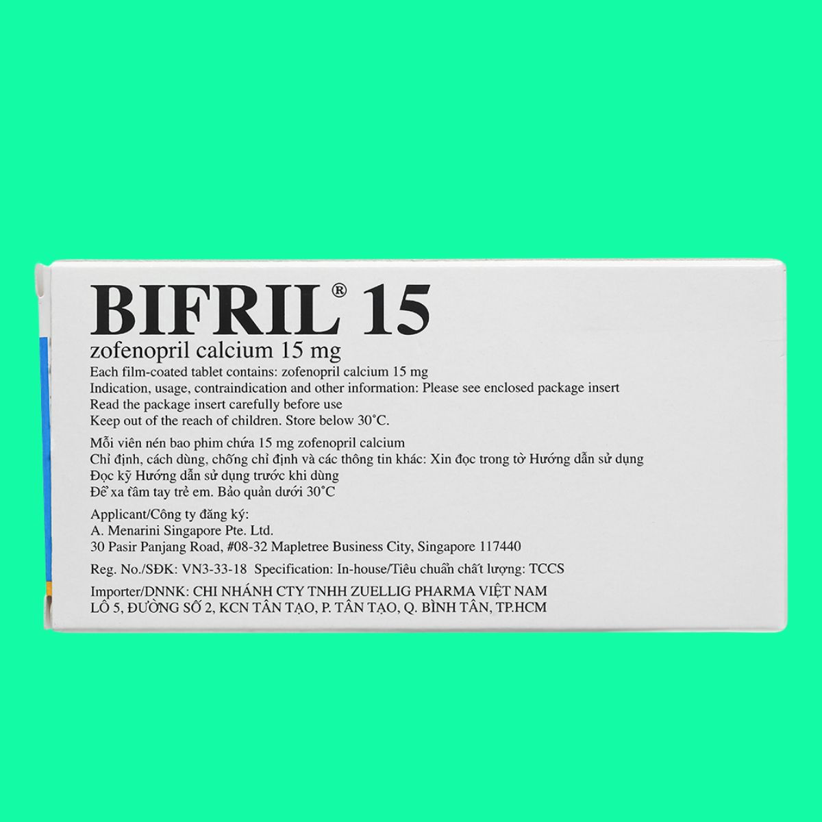 Bifril 15mg (4) Bifril 15mg