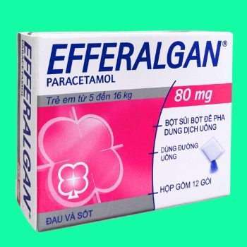 Bột sủi Efferalgan 80mg 5 Bột sủi Efferalgan 80mg
