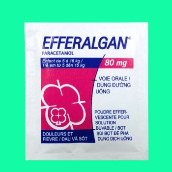 Bột sủi Efferalgan 80mg 8 Bột sủi Efferalgan 80mg