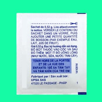 Bột sủi Efferalgan 80mg 9 Bột sủi Efferalgan 80mg