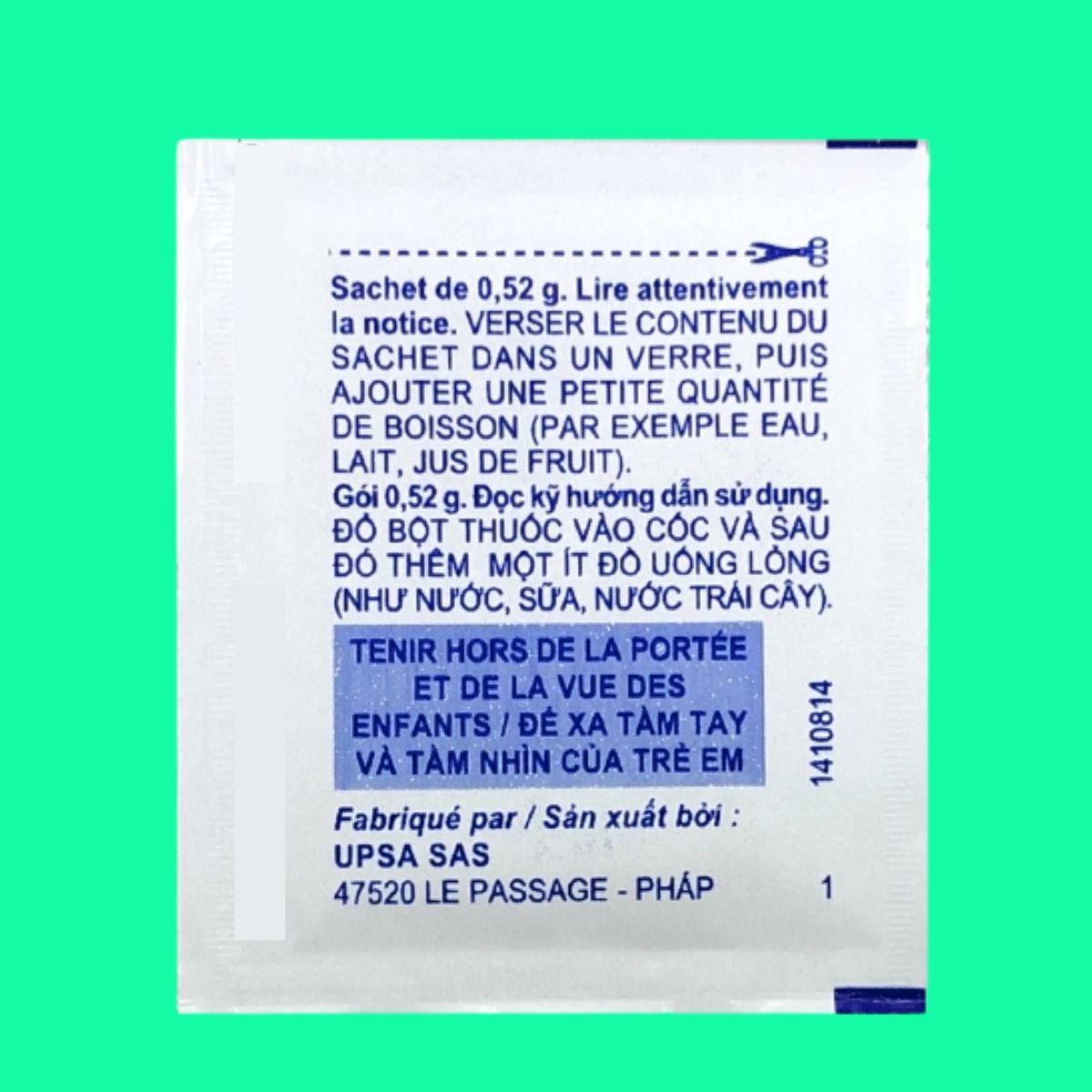 Bột sủi Efferalgan 80mg - Bột sủi Efferalgan 80mg (4) Bột sủi Efferalgan 80mg