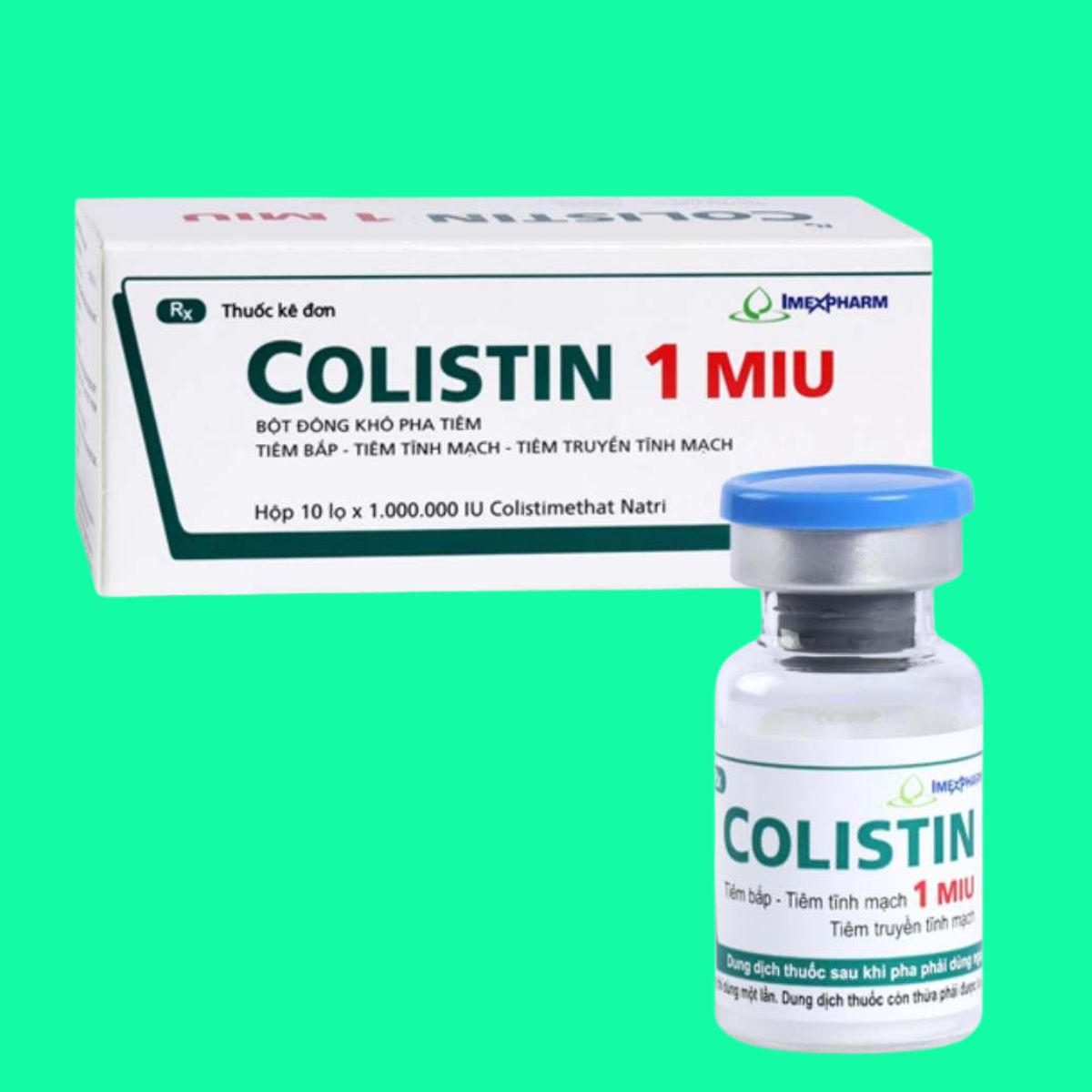 Colistin 1 MIU (1) Colistin 1 MIU