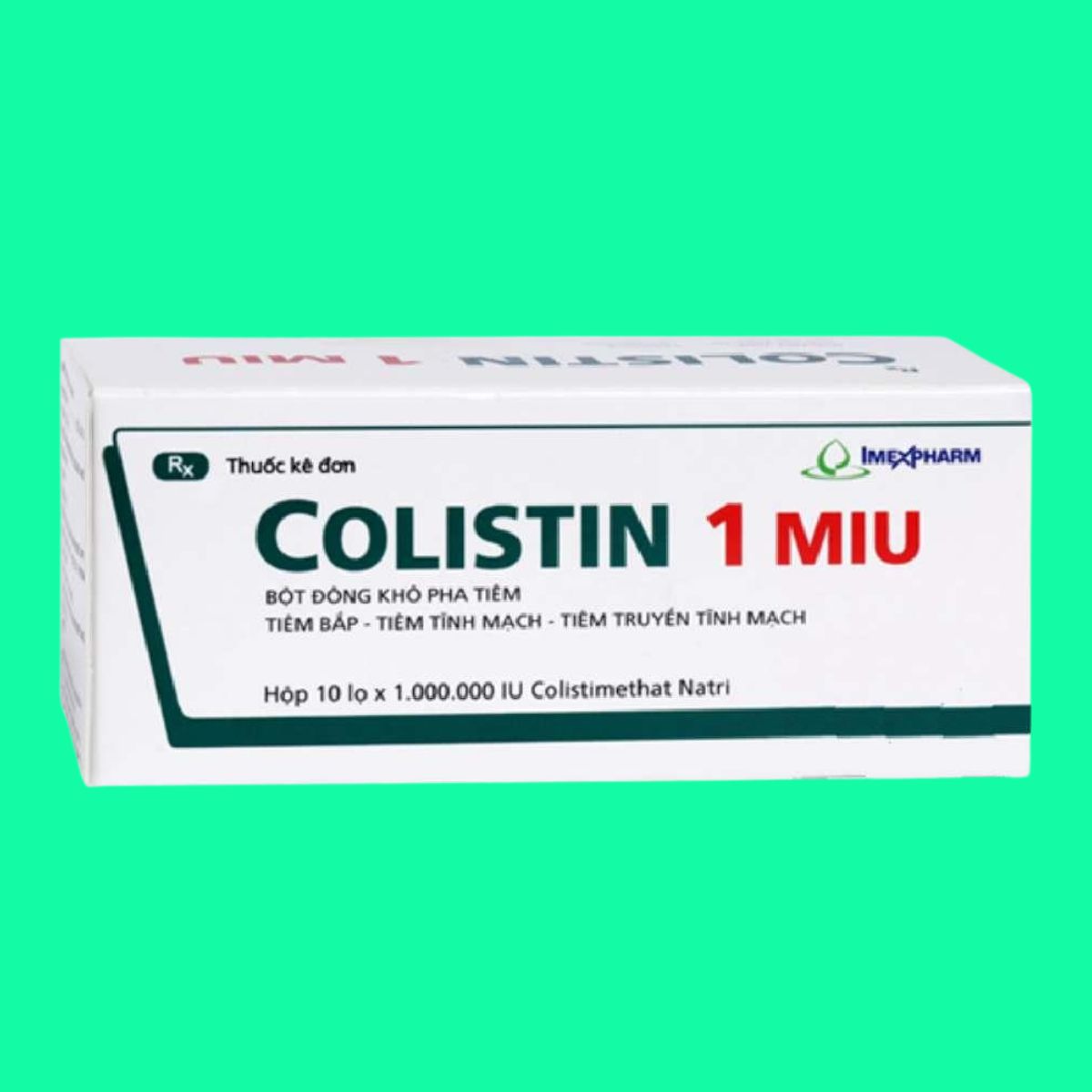 Colistin 1 MIU (3) Colistin 1 MIU