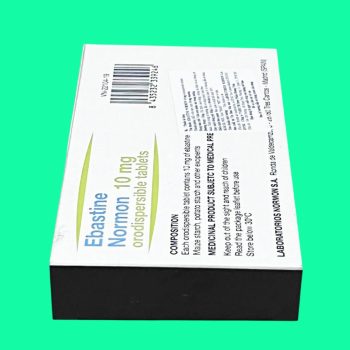 Ebastine Normon 10mg Orodispersible Tablets 10 Ebastine Normon 10mg Orodispersible Tablets