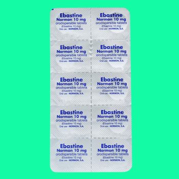 Ebastine Normon 10mg Orodispersible Tablets 14 Ebastine Normon 10mg Orodispersible Tablets