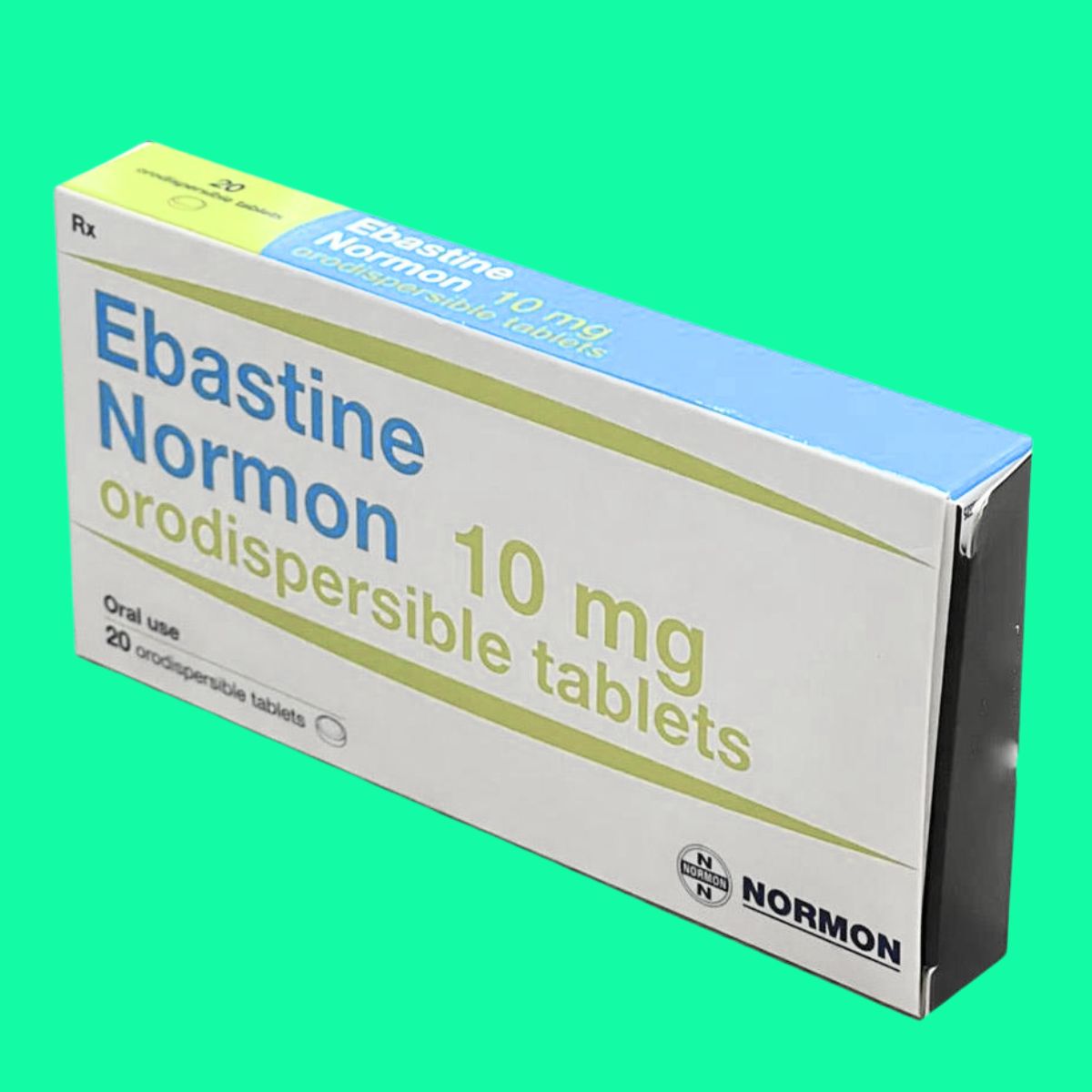 Ebastine Normon 10mg Orodispersible Tablets (6) Ebastine Normon 10mg Orodispersible Tablets