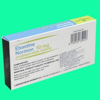 Ebastine Normon 10mg Orodispersible Tablets 6 Ebastine Normon 10mg Orodispersible Tablets