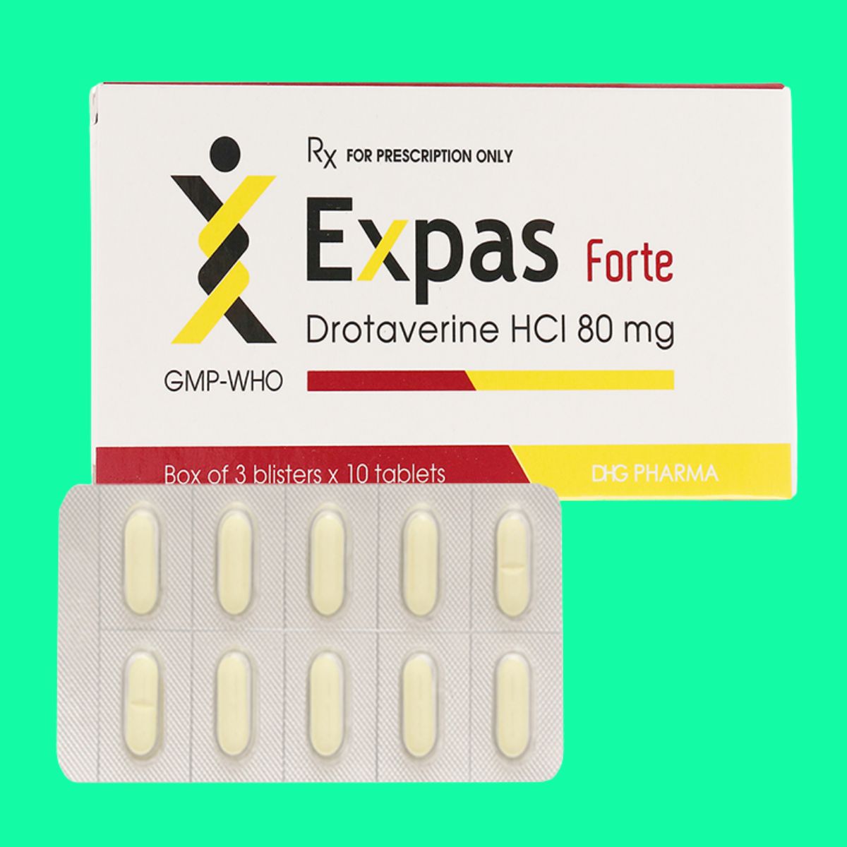 Expas Forte 80mg (2) Expas Forte 80mg