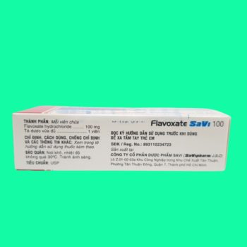 Flavoxate Savi 200 4 Flavoxate Savi 200