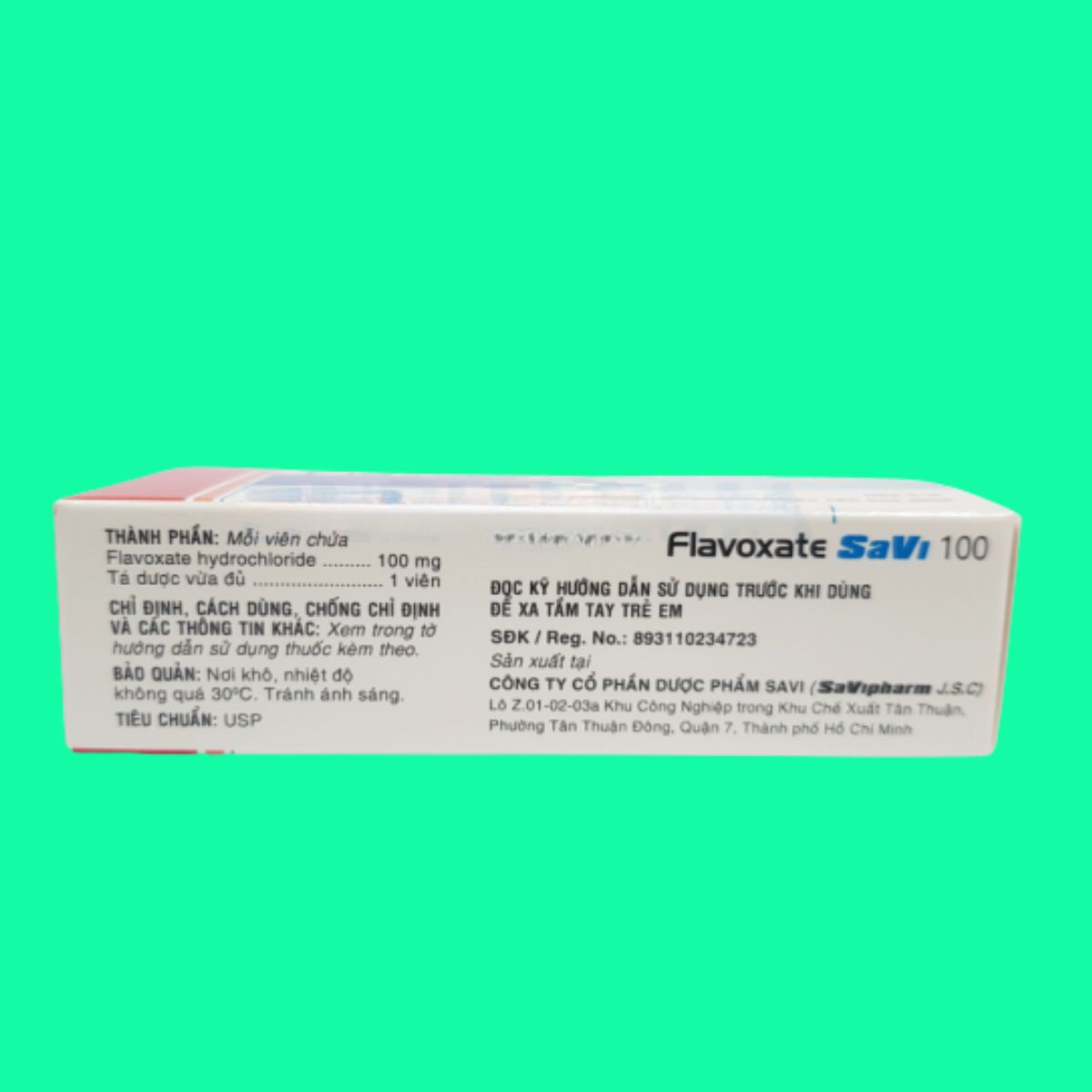 Flavoxate Savi 200 (5) Flavoxate Savi 200