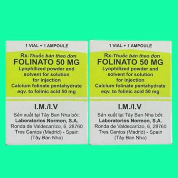 Folinato 50mg 2 Folinato 50mg