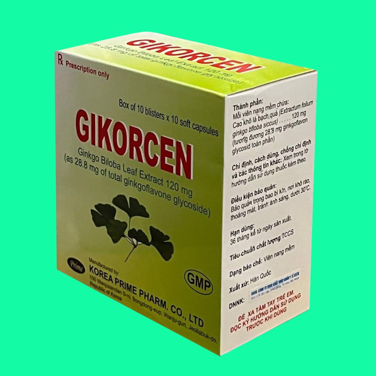 Gikorcen 120mg (4) Gikorcen 120mg