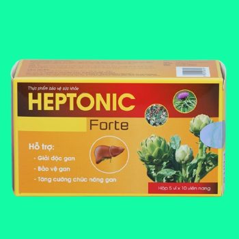 Heptonic Forte có tác dụng hỗ trợ chức năng gan, bảo vệ gan khỏi các tổn thương