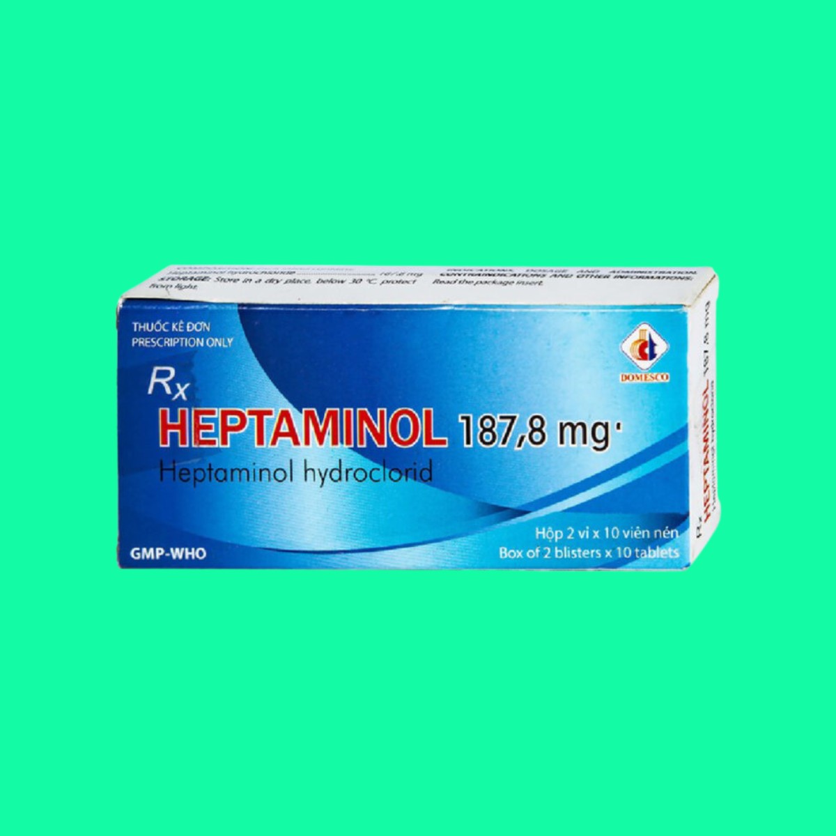 Heptaminol-187,8mg-12 Heptaminol 187,8 mg