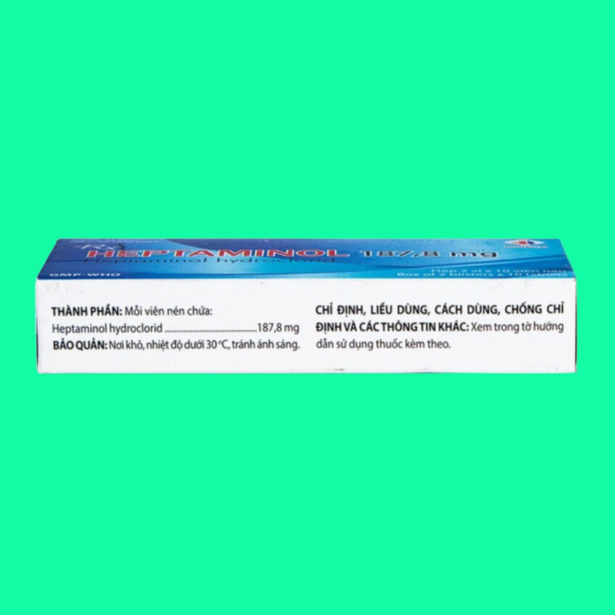 Heptaminol-187,8mg-19 Heptaminol 187,8 mg