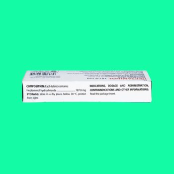 Heptaminol 187,8 mg Domesco 10 Heptaminol 187,8 mg