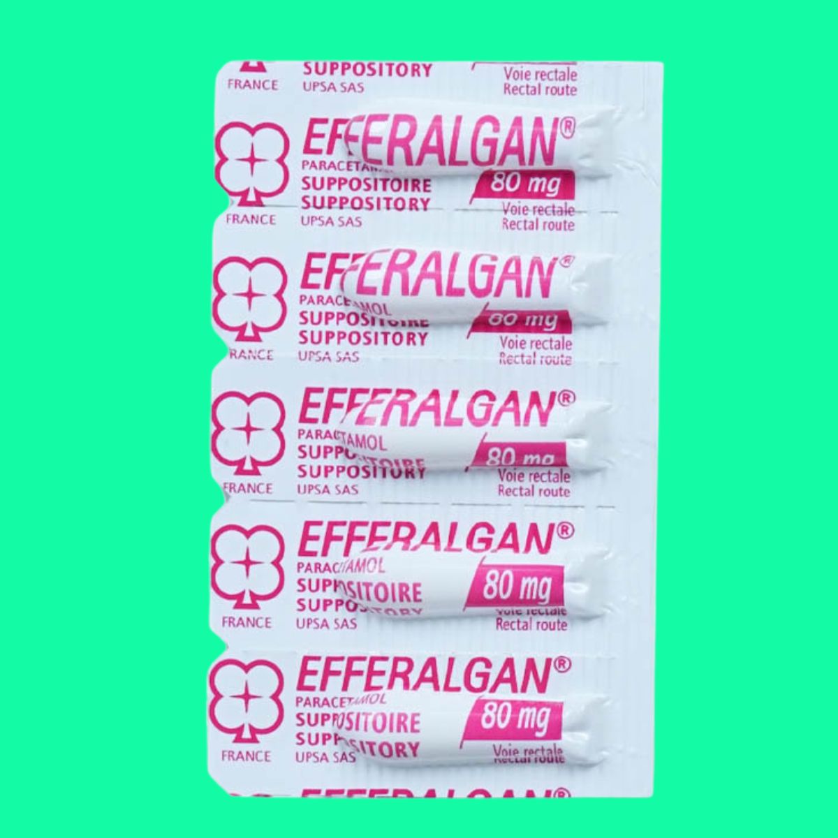 Viên đặt Efferalgan 80mg (10) Viên đặt Efferalgan 80mg