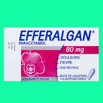 Viên đặt Efferalgan 80mg 5 Viên đặt Efferalgan 80mg
