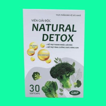 Viên giải độc Natural Detox 3 Viên giải độc Natural Detox