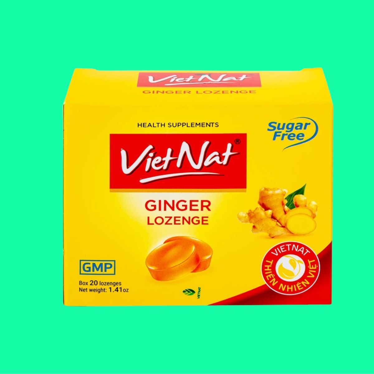 Viên ngậm Gừng VietNat (3) Viên ngậm Gừng VietNat