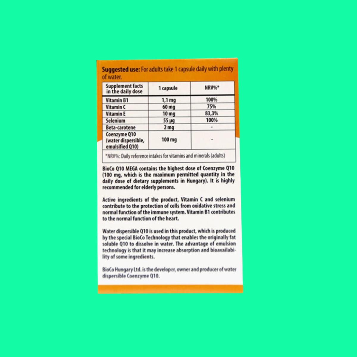 bioco-water-dispersible-q10-huvit-mega-3 Bioco Water Dispersible HuVit Q10 MEGA