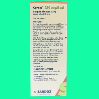 Curam 250mg/5ml 5 Curam 250mg/5ml