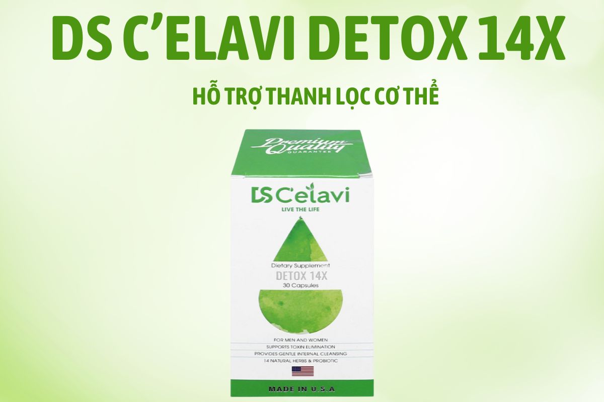 DS C'elavi Detox 14X 9 DS C’elavi Detox 14X