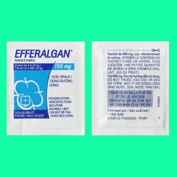 Efferalgan 150mg Bột sủi 6 Efferalgan 150mg Bột sủi