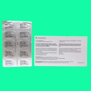 Galvus Met 50mg/1000mg 3 Galvus Met 50mg/1000mg