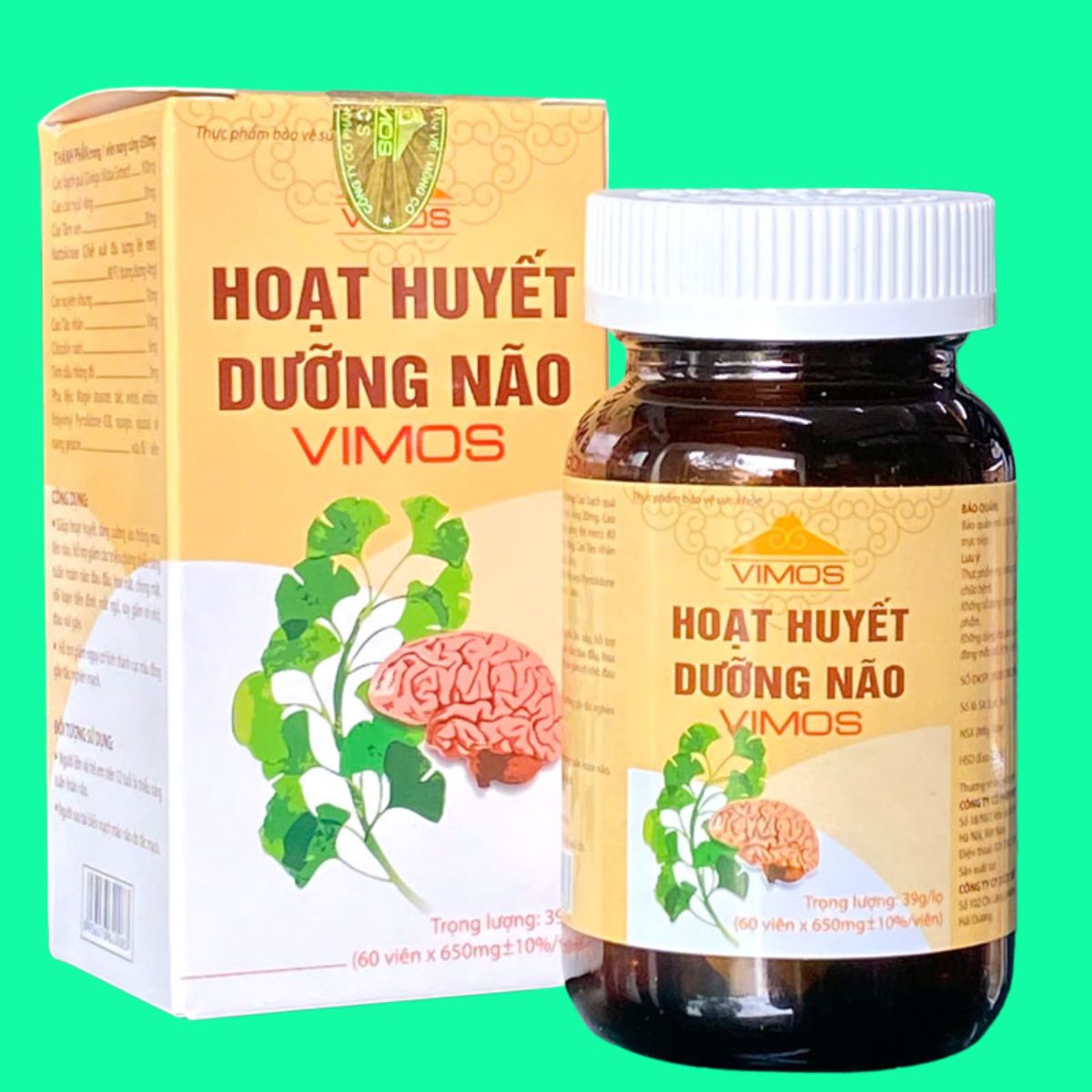 hoat-huyet-duong-nao-VIMOS-9 Hoạt huyết dưỡng não Vimos có tác dụng hỗ trợ cải thiện tuần hoàn máu, đặc biệt là lưu lượng máu lên não
