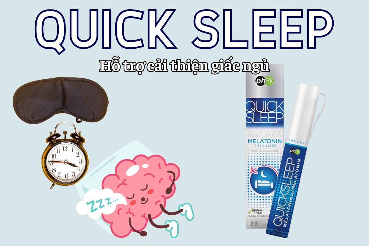 Quick Sleep 13 Quick Sleep cải thiện giấc ngủ
