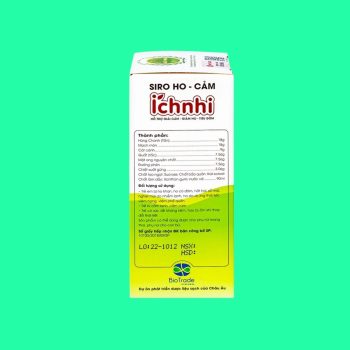 Siro Ho Cảm Ích Nhi 5 Siro Ho Cảm Ích Nhi