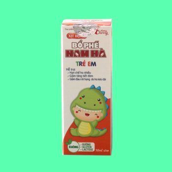 Xịt Họng Bổ Phế Nam Hà Trẻ Em 5 Xịt Họng Bổ Phế Nam Hà Trẻ Em