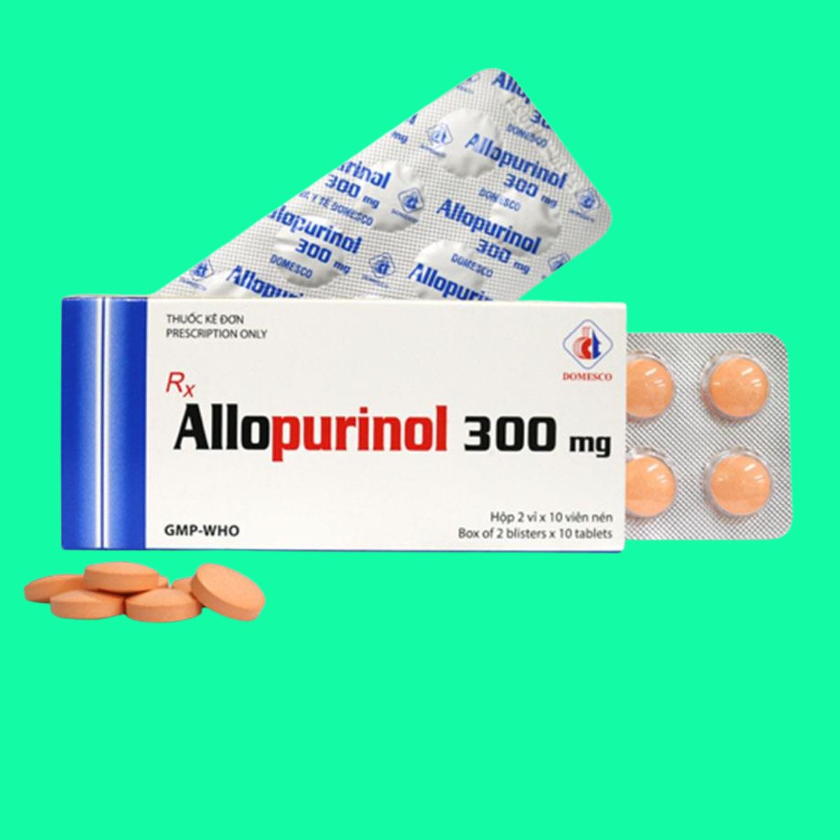 Allopurinol 300mg Domesco (1) Allopurinol 300mg Domesco