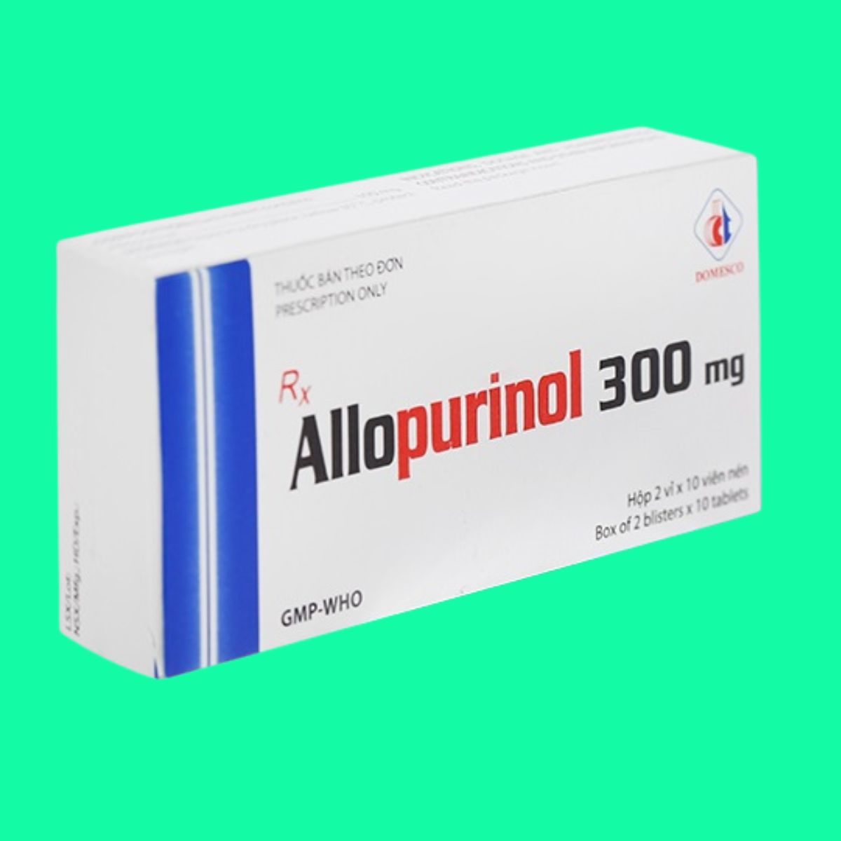 Allopurinol 300mg Domesco (4) Allopurinol 300mg Domesco