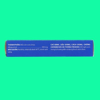 Allopurinol 300mg Domesco 5 Allopurinol 300mg Domesco
