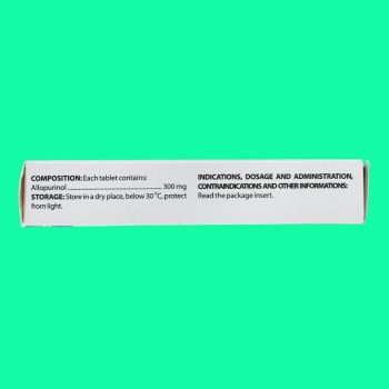 Allopurinol 300mg Domesco 6 Allopurinol 300mg Domesco