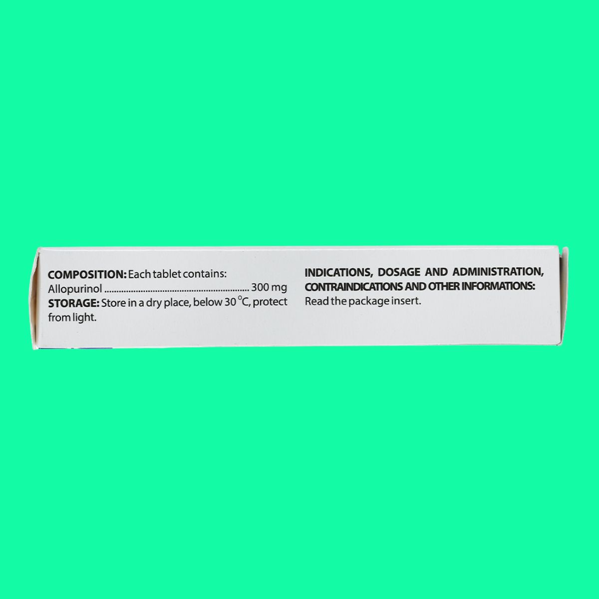 Allopurinol 300mg Domesco (6) Allopurinol 300mg Domesco