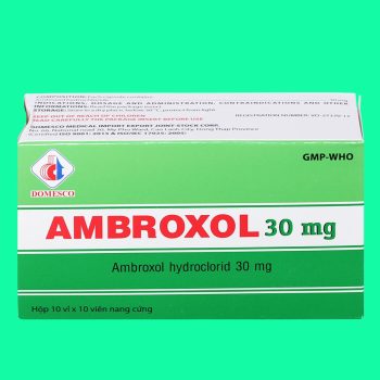 Ambroxol 30mg Domesco 4 Ambroxol 30mg Domesco