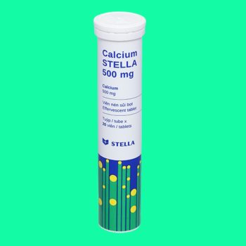 Viên sủi Calcium Stella 500mg 6 Viên sủi Calcium Stella 500mg có tác dụng phòng và điều trị thiếu hụt calci