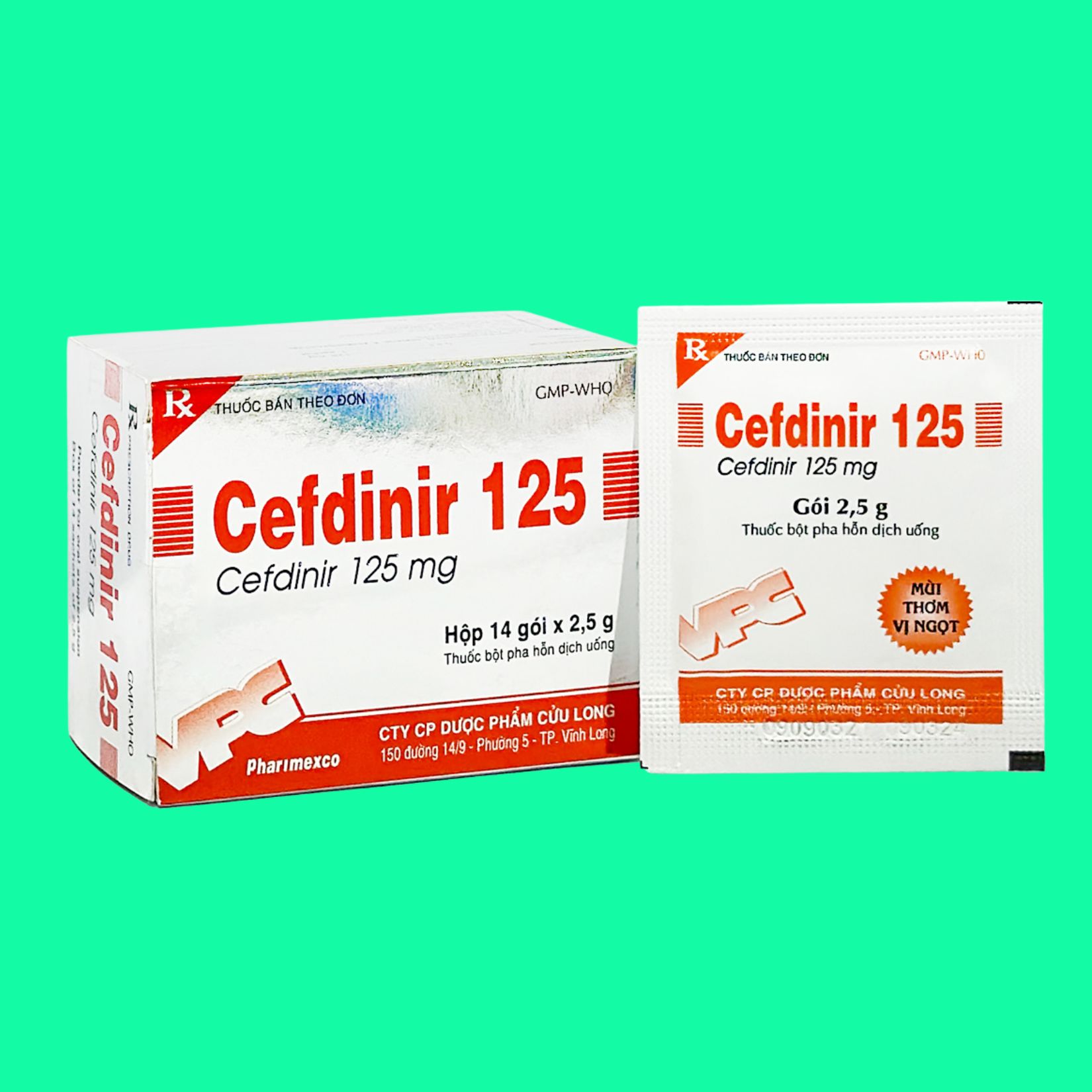 Cefdinir 125 VPC (2) Cefdinir 125 VPC