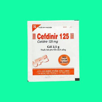 Cefdinir 125 VPC 7 Cefdinir 125 VPC